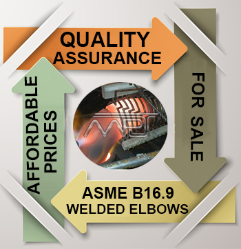 ANSI/ASME B16.9 Welded Elbows Exporter in India ANSI/ASME B16.9 Welded Elbows Exporter in India