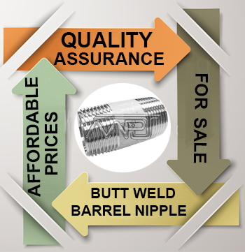 ANSI/ASME B16.9 Butt welding Barrel Nipple Exporter in India ANSI/ASME B16.9 Butt welding Barrel Nipple Exporter in India