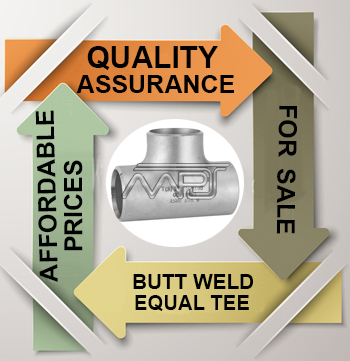 ASME B16.9 Butt weld Equal Tee Exporter in India ASME B16.9 Butt weld Equal Tee Exporter in India