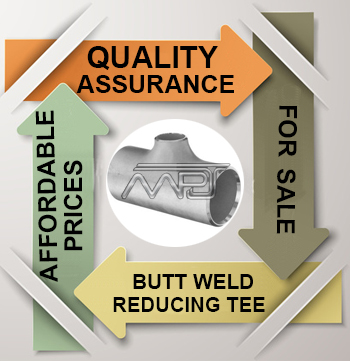 ASME B16.9 Butt weld Reducing Tee Exporter in India ASME B16.9 Butt weld Reducing Tee Exporter in India