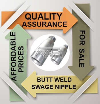 ANSI/ASME B16.9 Butt weld Swedge Nipple Exporter in India ANSI/ASME B16.9 Butt weld Swedge Nipple Exporter in India