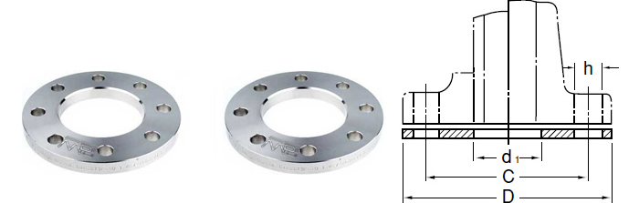 Flat Flange Dimensions Flat Flange Dimensions